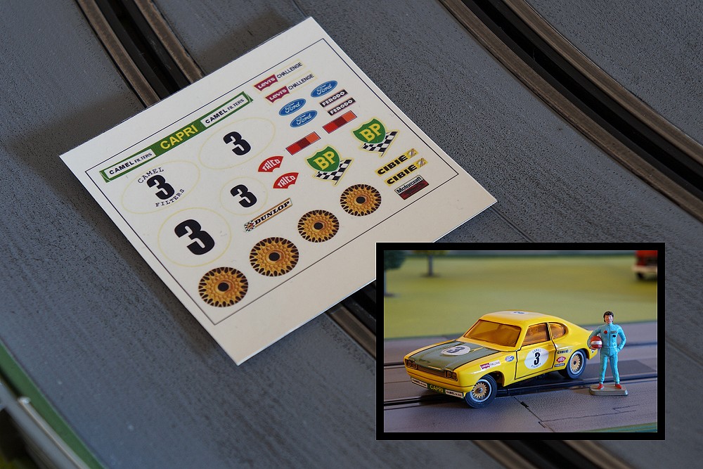 Jouef Ford Capri BP 24 heures Spa 1972