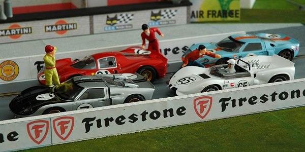 Scalextric Ford GT40 Mk II Graham Hill Le Mans