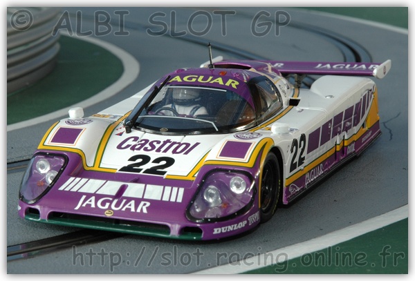 Albi Slot GP - Slot.it : Jaguar XJR9 Le Mans 1988 "Silk Cut"
