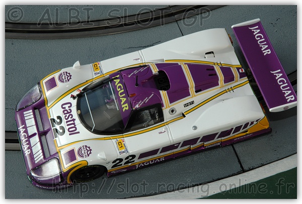 Albi Slot GP - Slot.it : Jaguar XJR9 Le Mans 1988 "Silk Cut"