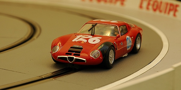 Albi Slot GP - Fly Slot Car: Alfa Romeo TZ2 - Targa Florio 1966