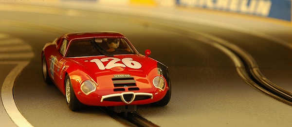 Albi Slot GP - Fly Slot Car: Alfa Romeo TZ2 - Targa Florio 1966
