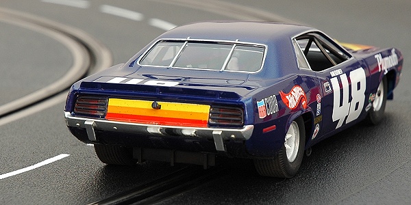 Albi Slot GP - SCX : Plymouth AAR Cuda #48 Dan Gurney