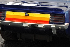 Albi Slot GP - SCX : Plymouth AAR Cuda #48 Dan Gurney