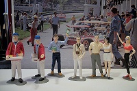  Spectateurs, Vendeurs, Jacky Ickx, Commissaires : figurines MRRC
